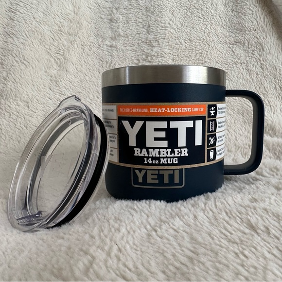 Yeti Kitchen Yeti Rambler Navy Blue Coffee Mug 4oz Vacuum Insulated